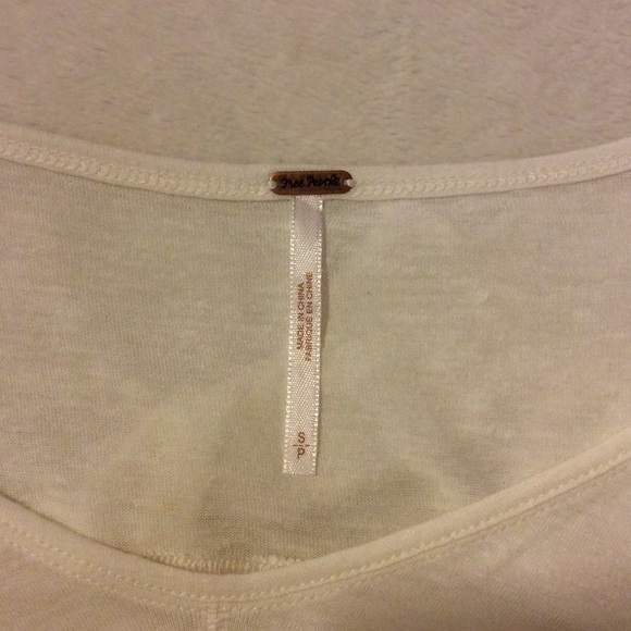 ✅2x Host Pick✅ Free People Cold Shoulder Top, Size Small - Picture 4 of 7